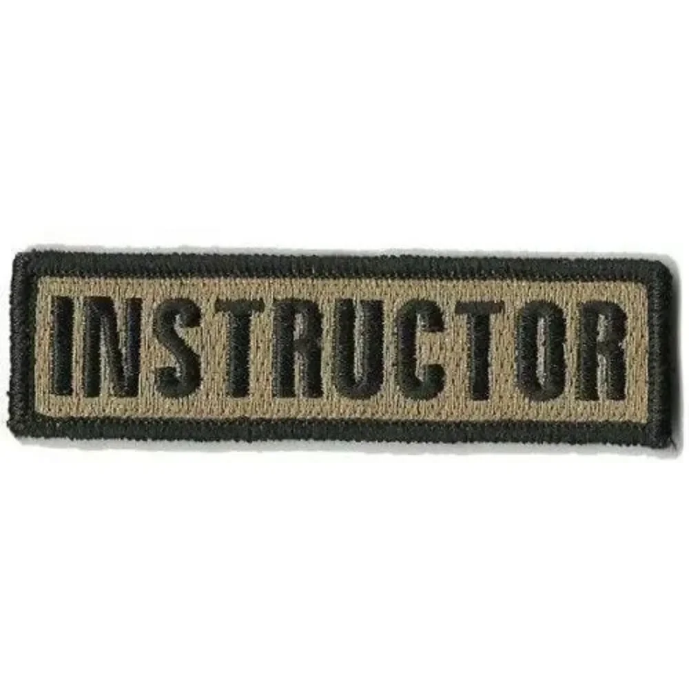 BuckUp Tactical Morale Patch Hook Instructor Morale Patches 3.75x1" - Picture 10 of 13